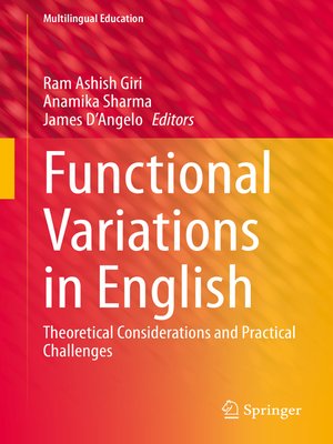 cover image of Functional Variations in English